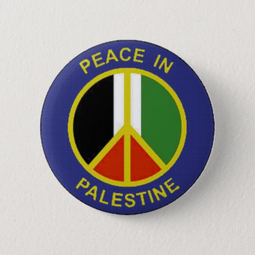 Peace in Palestine Button