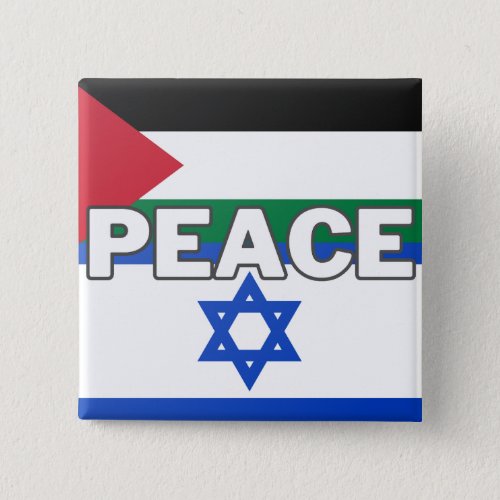 Peace in Palestine Israel Button