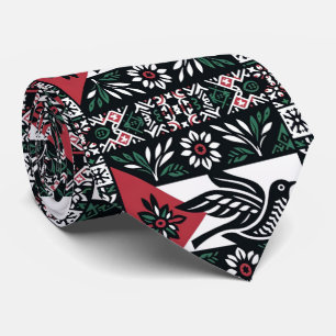 PEACE IN PALESTINE NECK TIE