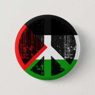 Peace In Palestine Pinback Button