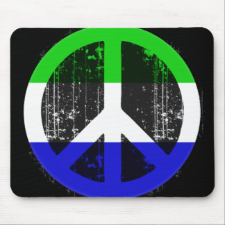 Peace In Sierra Leone Mouse Pad