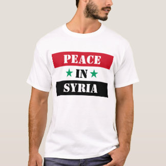 PEACE IN SYRIA T-Shirt
