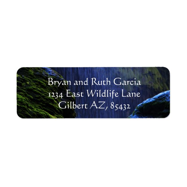 peace in the falls label (Front)