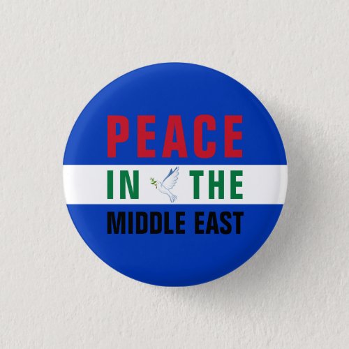 Peace in the Middle East Button