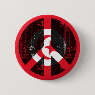 Peace In Tunisia Pinback Button