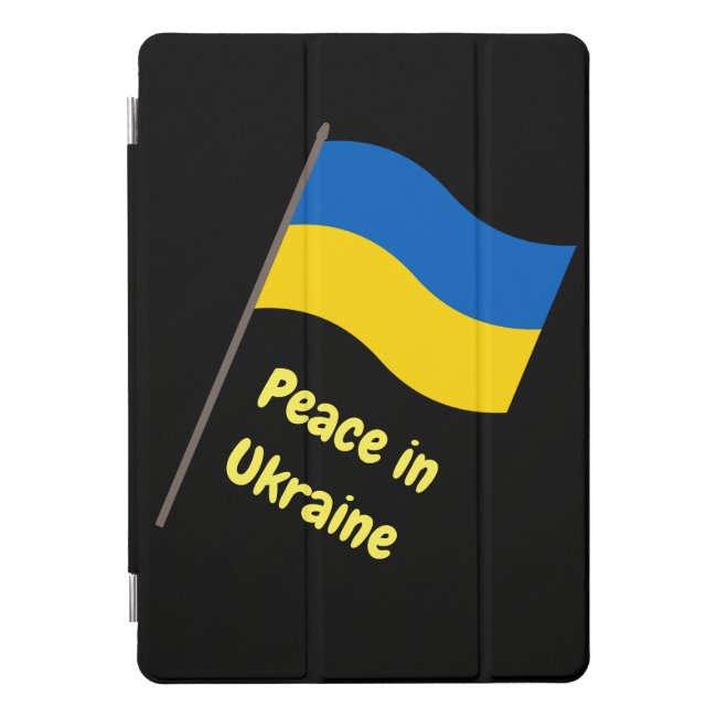 Peace in Ukraine Blue Yellow iPad Pro Case