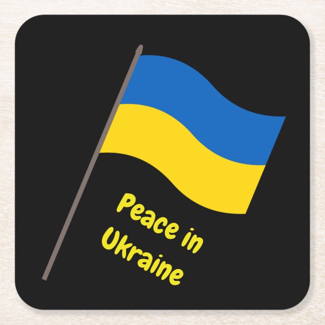 Peace in Ukraine Blue Yellow Sturdy 