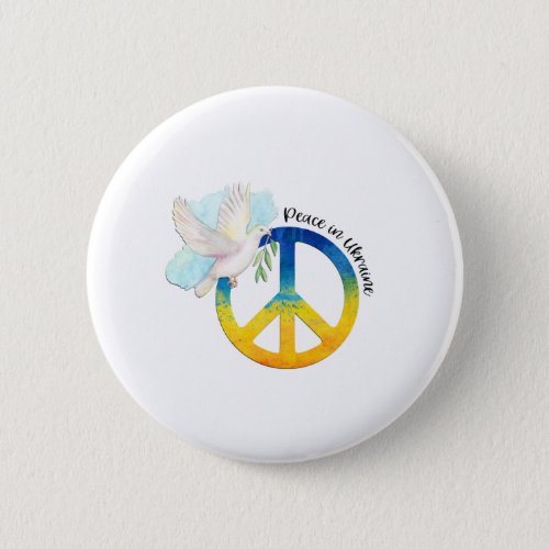 Peace in Ukraine Button