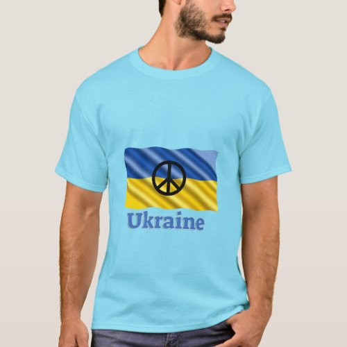 Peace in Ukraine _ Peace  Love T_Shirt