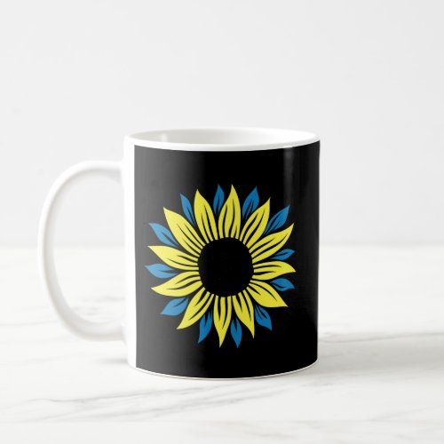 Peace In Ukraine Sunflower For Ukrainian Coffee Mug