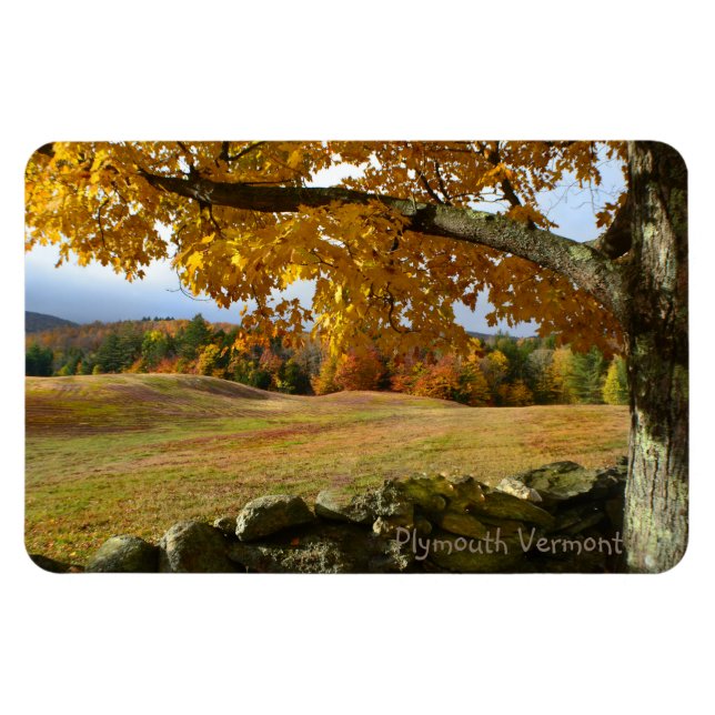 Peace In Vermont Magnet (Horizontal)