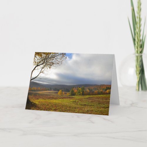 Peace in Vermont Note Card