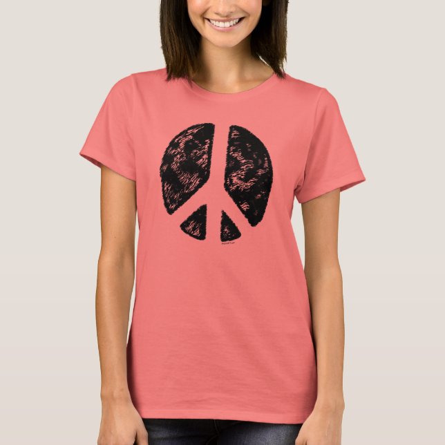 Peace Invert T-Shirt (Front)