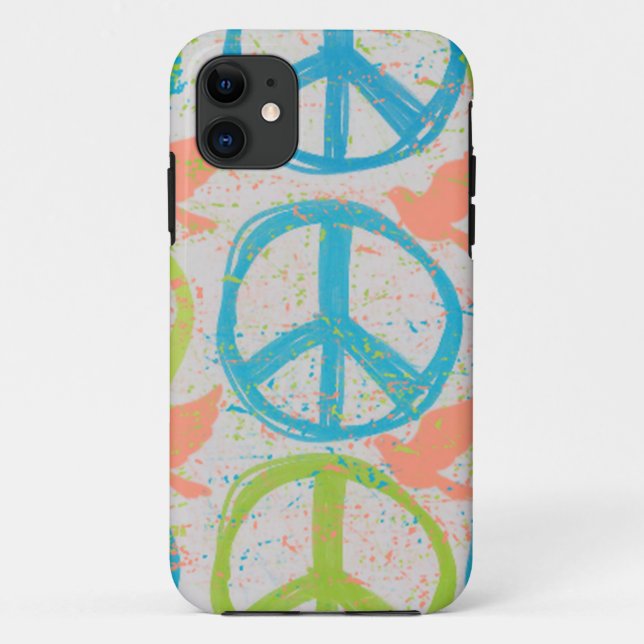 Peace iphone4 case (Back)
