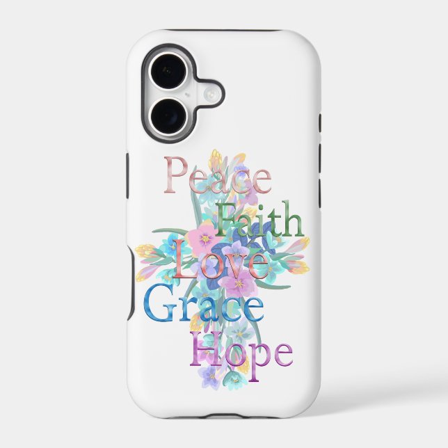 Peace  iphone case (Back)