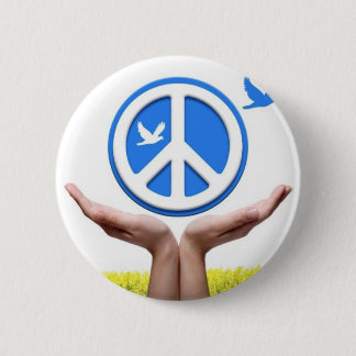 Peace is in our hands button