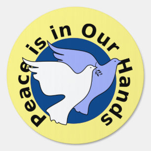 PEACE IS IN OUR HANDS SIGN