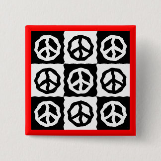 PEACE IS POPULAR - Customized Button