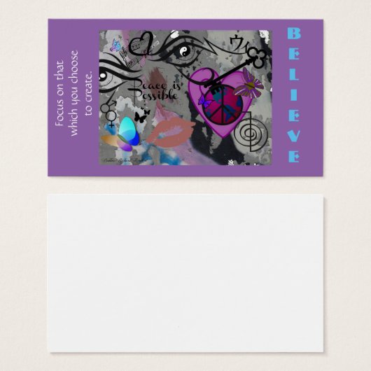 Peace is Possible Design (Front & Back)