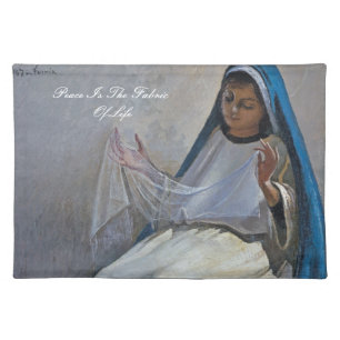 Peace is the fabric of Life Placemat
