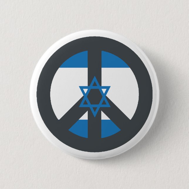 Peace Israel Button (Front)
