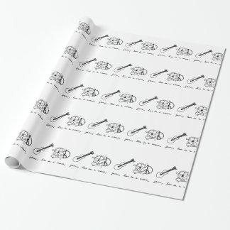 Peace, Jam, Live in a Van Wrapping Paper