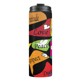 Peace,Joy  and Love  Thermal Tumbler