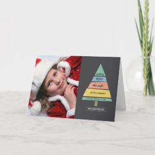 peace, joy & hope holiday card