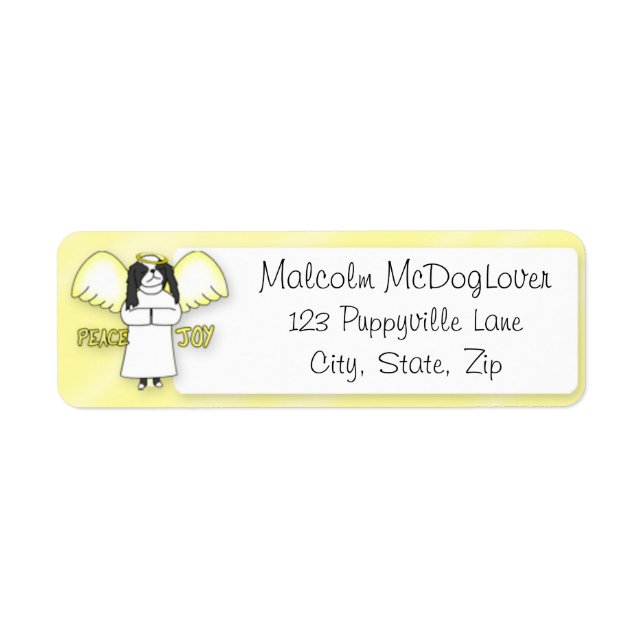 Peace Joy Japanese Chin Label (Front)