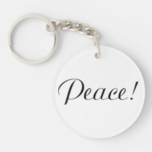 PEACE KEYCHAIN