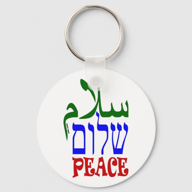 Peace Keychain (Front)