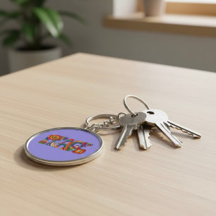 Peace Keychain