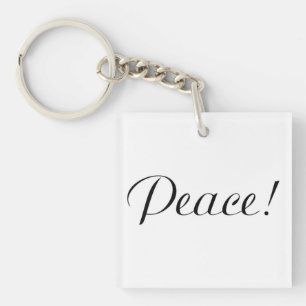 PEACE KEYCHAIN