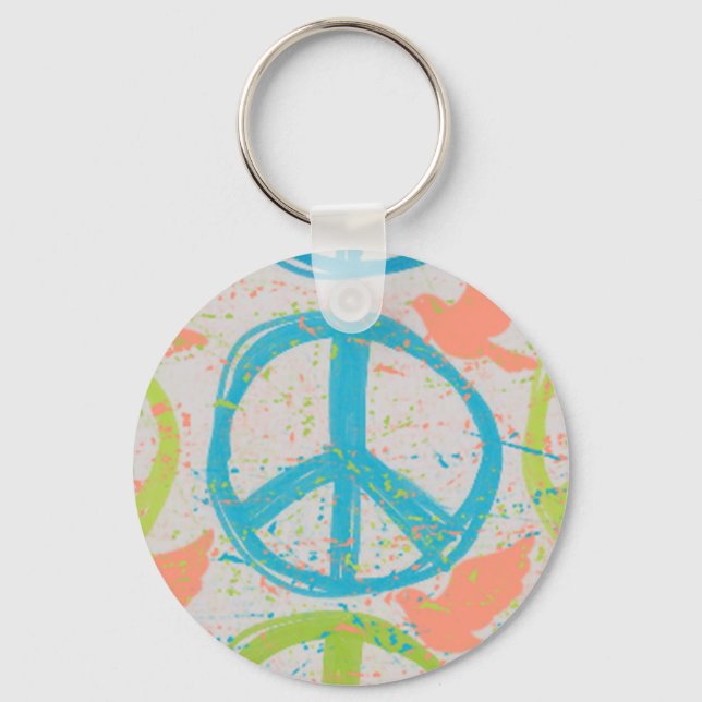 Peace keychain (Front)