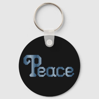 Peace Keychain