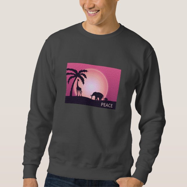 Peace Land Sweatshirt (Front)