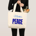 Peace Large Tote Bag