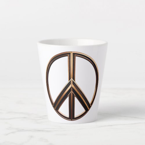 Peace Latte Mug
