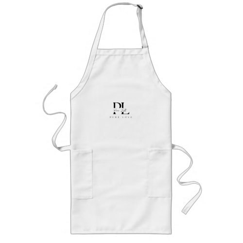 “Peace Light – Pure Love Logo Long Apron