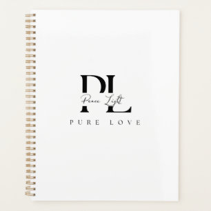 “Peace Light – Pure Love Logo Planner