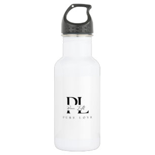 “Peace Light – Pure Love Logo Stainless Steel Water Bottle