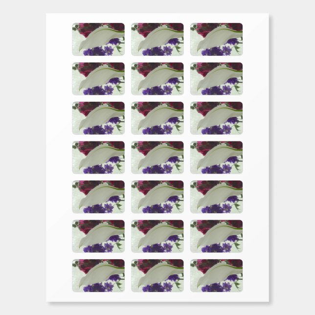 Peace Lily match box (Sticker Sheet)
