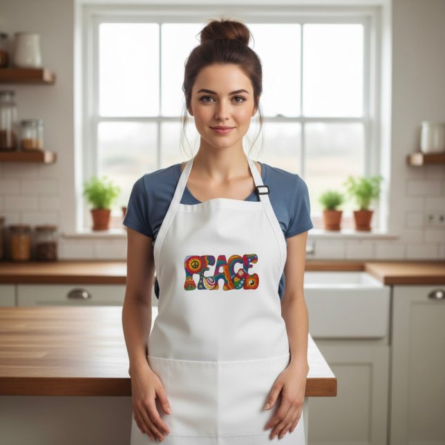Peace Long Apron (Creator Uploaded)