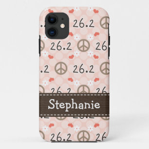 Peace Love 26.2 iPhone 11 Case