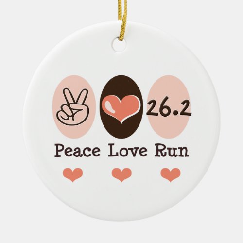 Peace Love 262 Ornament