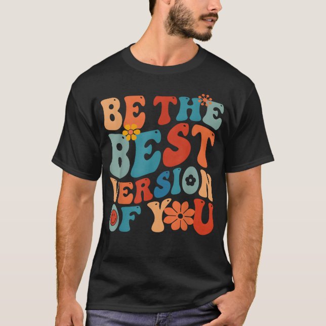 PEACE LOVE 60s 70sie Dye Groovy Hippie Costume fun T-Shirt (Front)