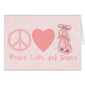 Peace Love and Dance (Front Horizontal)