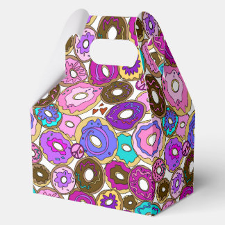 Peace Love and Donuts Favor Boxes
