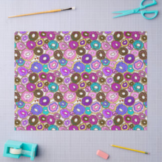 Peace Love and Donuts Tissue Paper