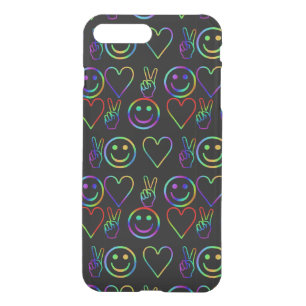 PEACE , LOVE AND HAPPINESS iPhone 8 PLUS/7 PLUS CASE